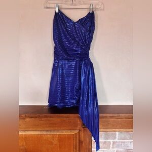 Blue Lucy In the Sky Mini Dress